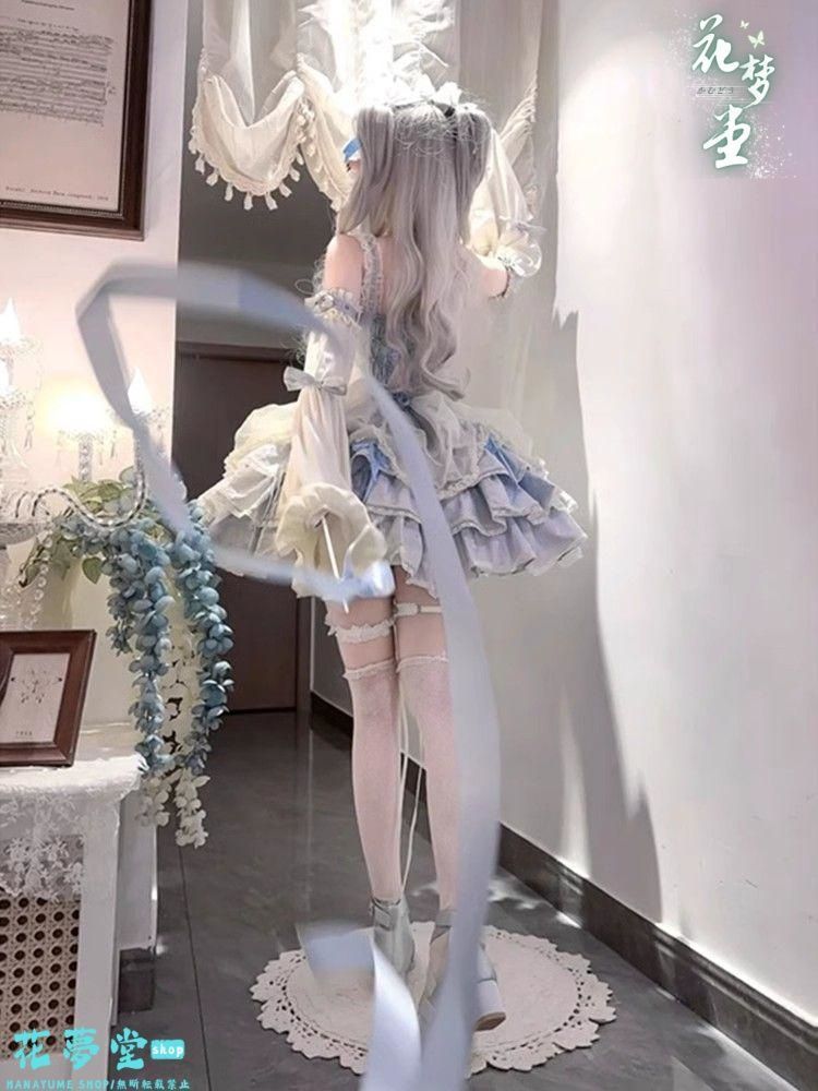 満足保障！ 25年 コスプレ ドレス ロリータセット 仮装 オリジナル 洋服 ロリータ ワンピース 撮影会 舞台 イベント 原野空間-262 親密な