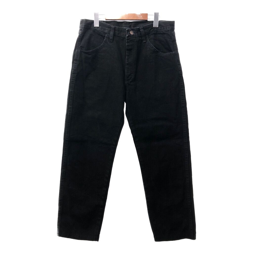 RUSTLER ラスラー デニムパンツ アメカジ ブラック (メンズ 34×29) 中古 古着 Q2373