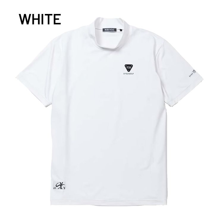 SY32 BY SWEET YEARS GOLF メンズ 半袖シャツ モックネック ゴルフ