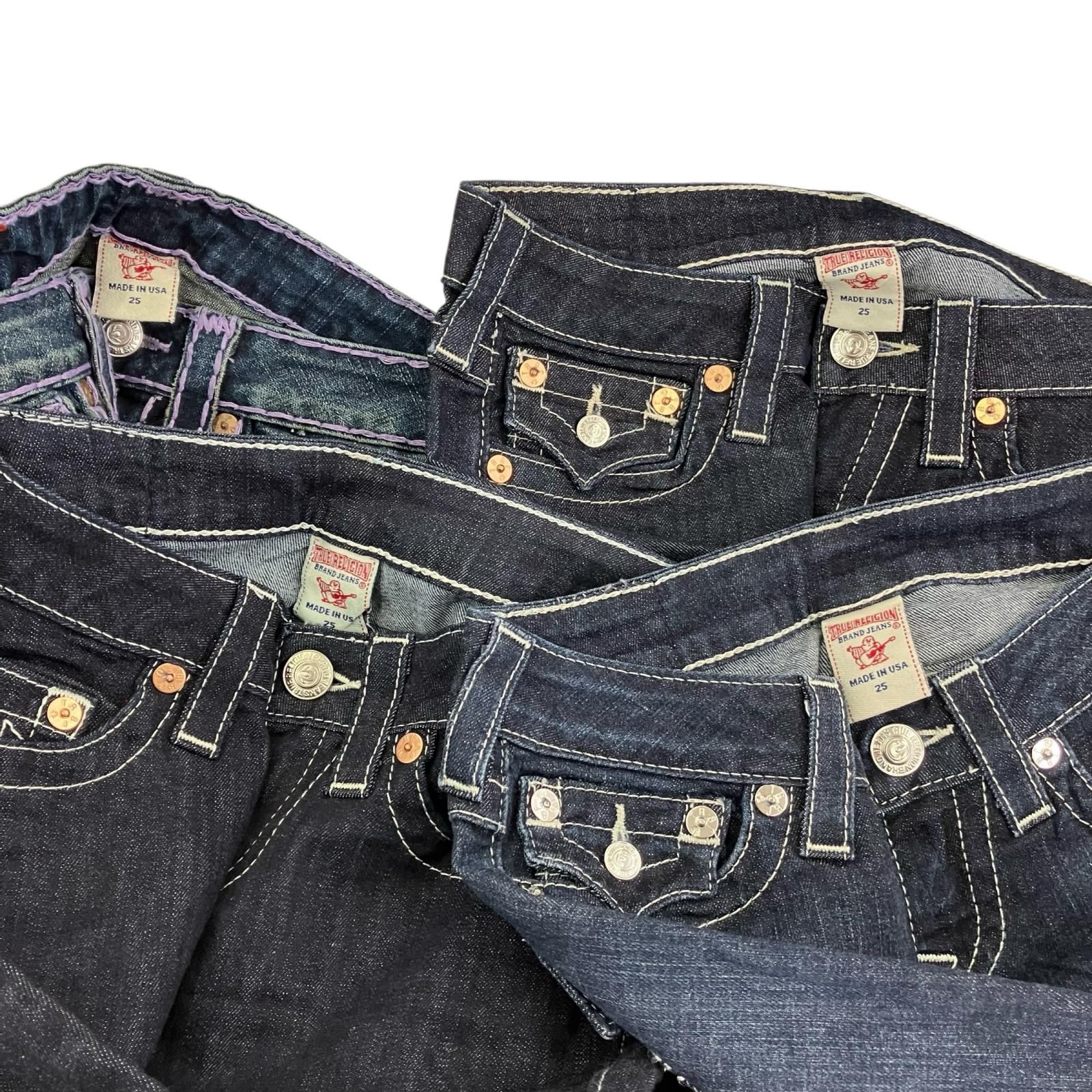 186000 現状品 TRUE RELIGION トゥルーレリジョン ジーンズ ストレート