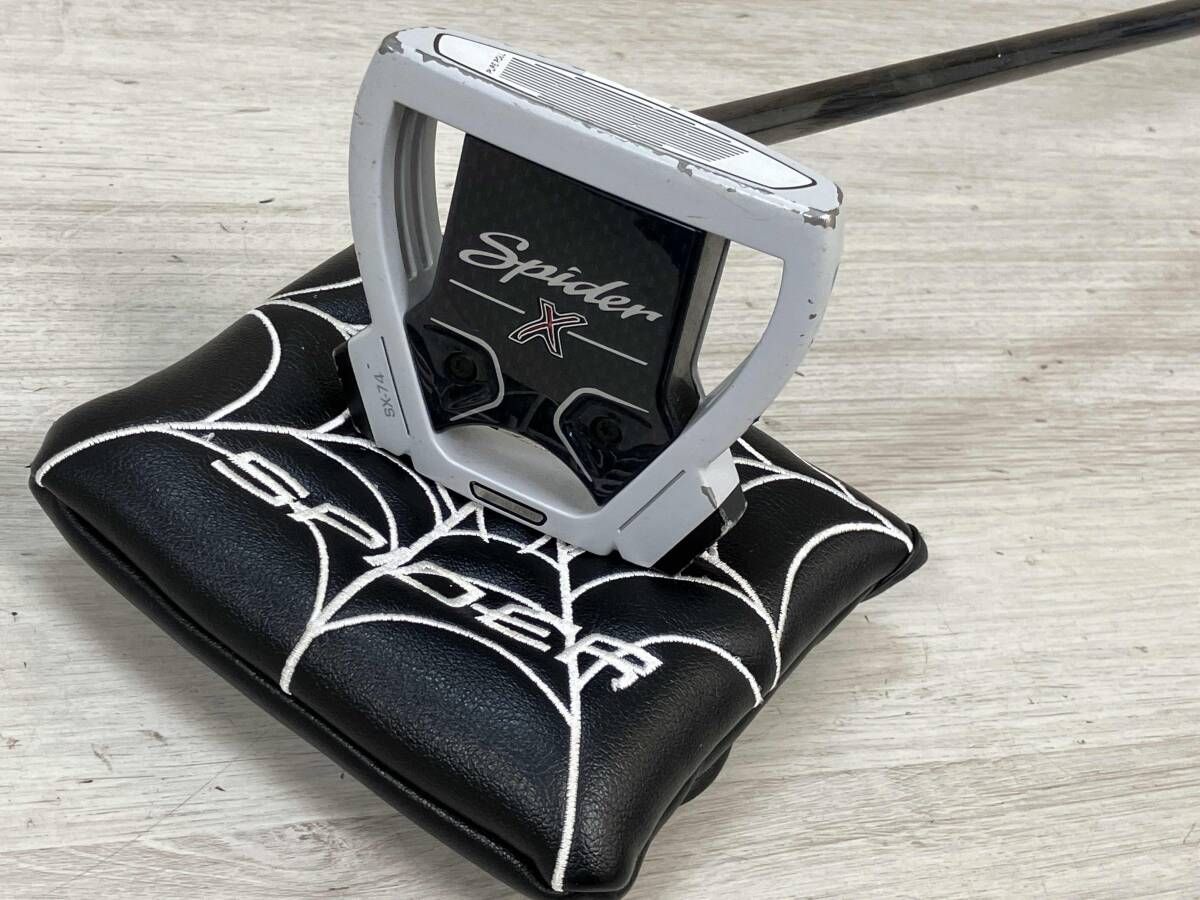 ヘッドカバー付き TaylorMade Spider X パター