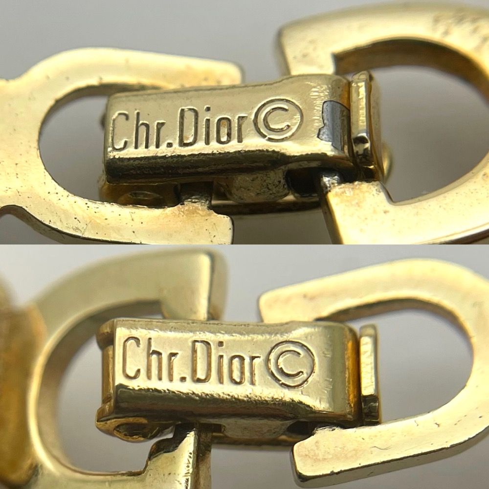 クリスチャンディオール ネックレス レディース チェーン 太め アクセサリー ゴールド 小物 Christian Dior 約216g 定番【中古品】