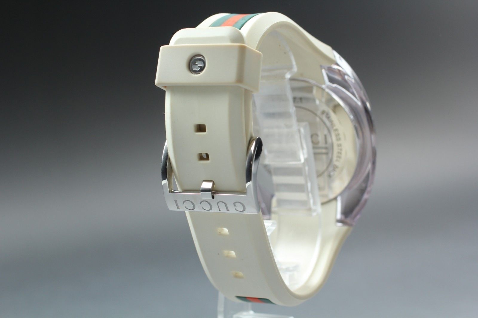 グッチ GUCCI SYNC 137.1 メンズ 腕時計 ホワイト シェリーライン