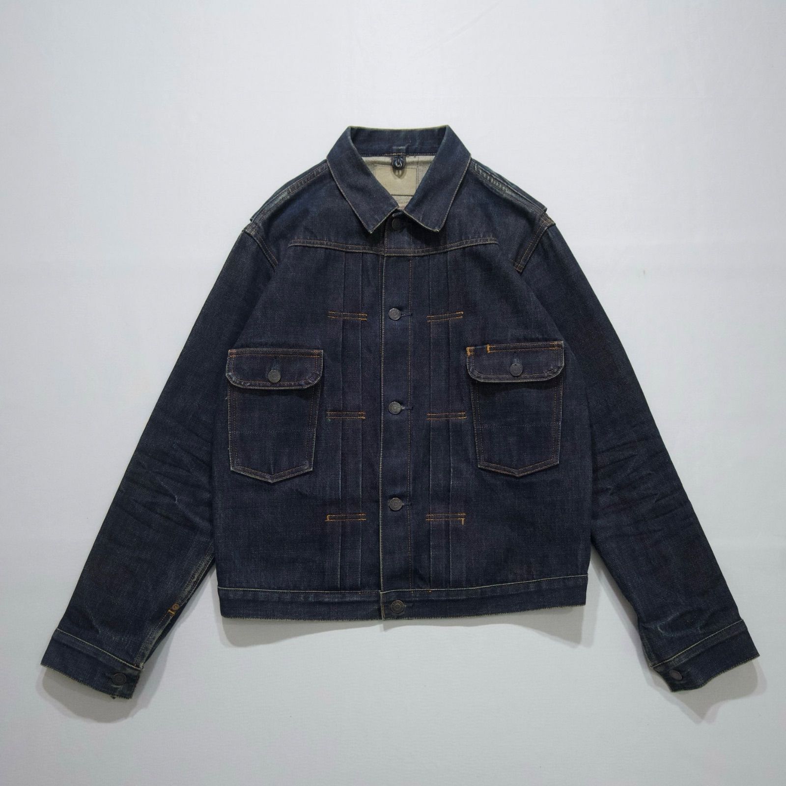 •[90s~00s ABAHOUSE 2nd type Denim Jacket 90年代~2000年代 アバハウス 2ndタイプ デニムジャケット  Gジャン ]