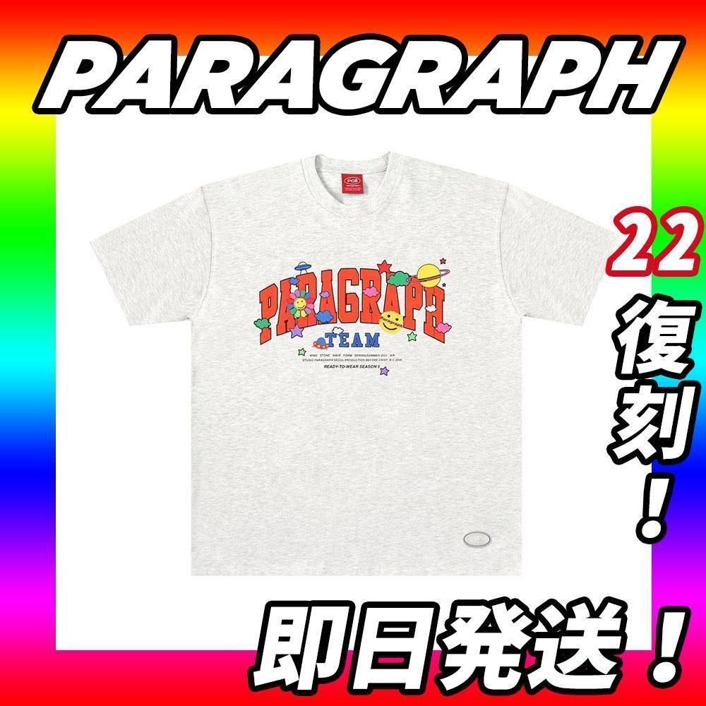 【即日発送】パラグラフ カラフルハッピースマイル Tシャツ メランジ 半袖 即日発送】PARAGRAPH カラフルハッピースマイル Tシャツ