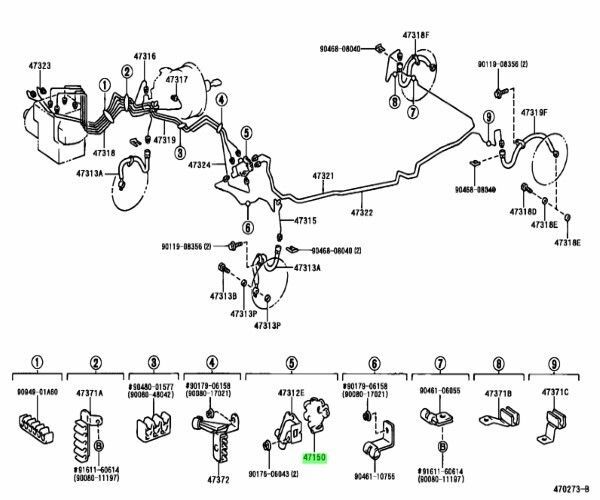 トヨタ カムリ グラシア ソアラ レクサス RX300 ES300 プロポーショニング バルブ Valve Proportioning Genuine JDM  OEM 未使用 TOYOTA - メルカリ