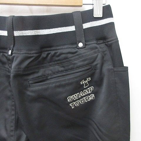 スワンプツアーズ SWAMP TOURS ゴルフ パンツ カーゴ ロング 総裏 蓄熱 防寒 黒 ブラック 3 - メルカリ