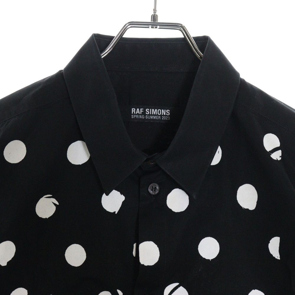 RAF SIMONS (ラフシモンズ) 23SS ドットプリント 半袖シャツ