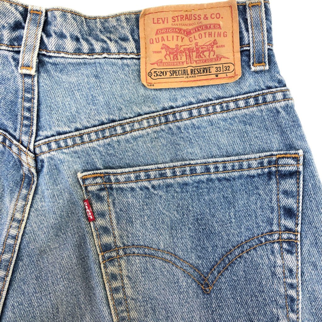 90年代 USA製 Levi's リーバイス 520 デニムパンツ アメカジ
