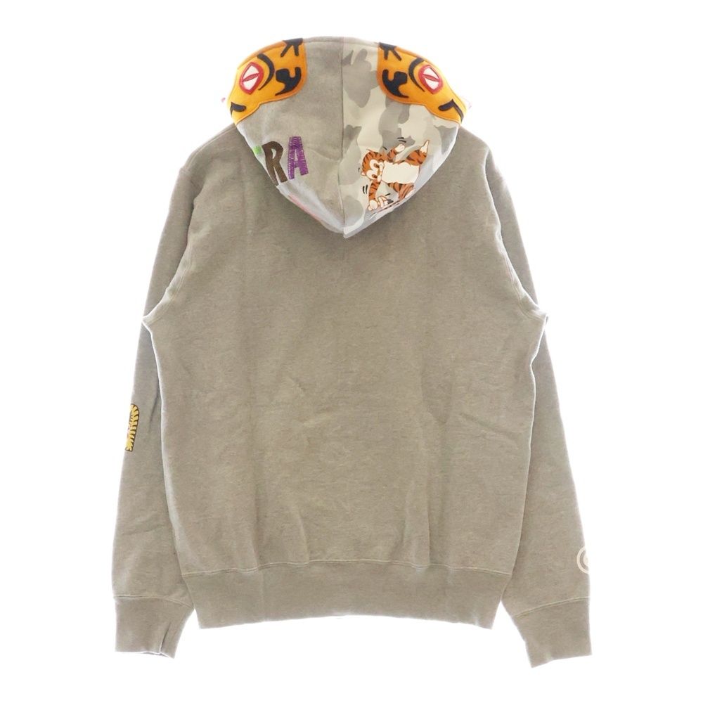A BATHING APE アベイシングエイプ パーカー XL 黒 【古着】