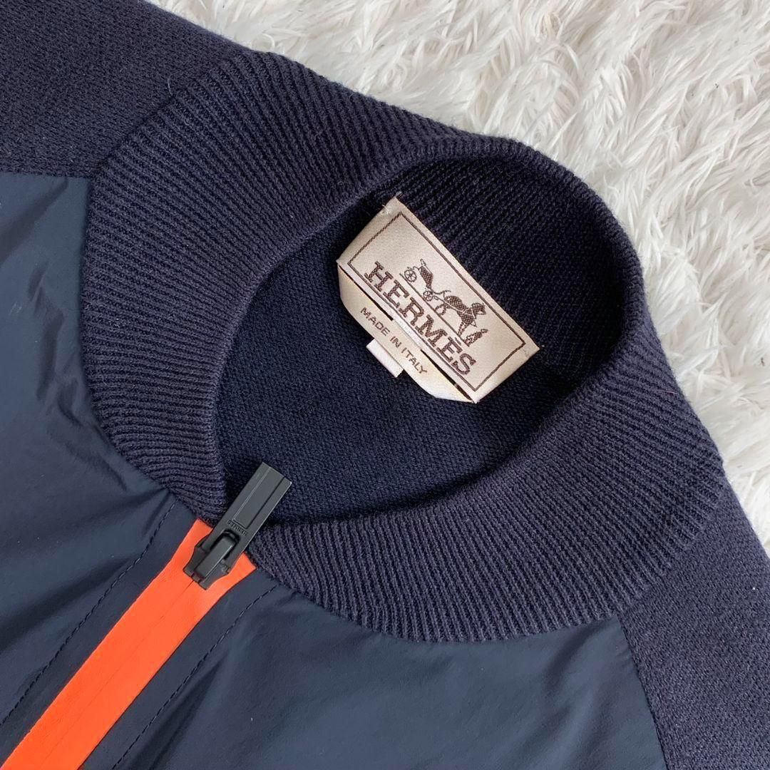 エルメス HERMES ランウェイモデル ハイブリッドブルゾン