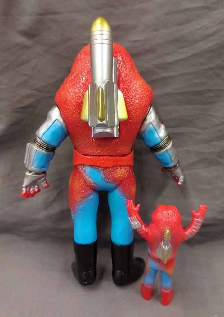 メディコム・トイ 東映レトロソフビコレクション ミサイルヤモリ