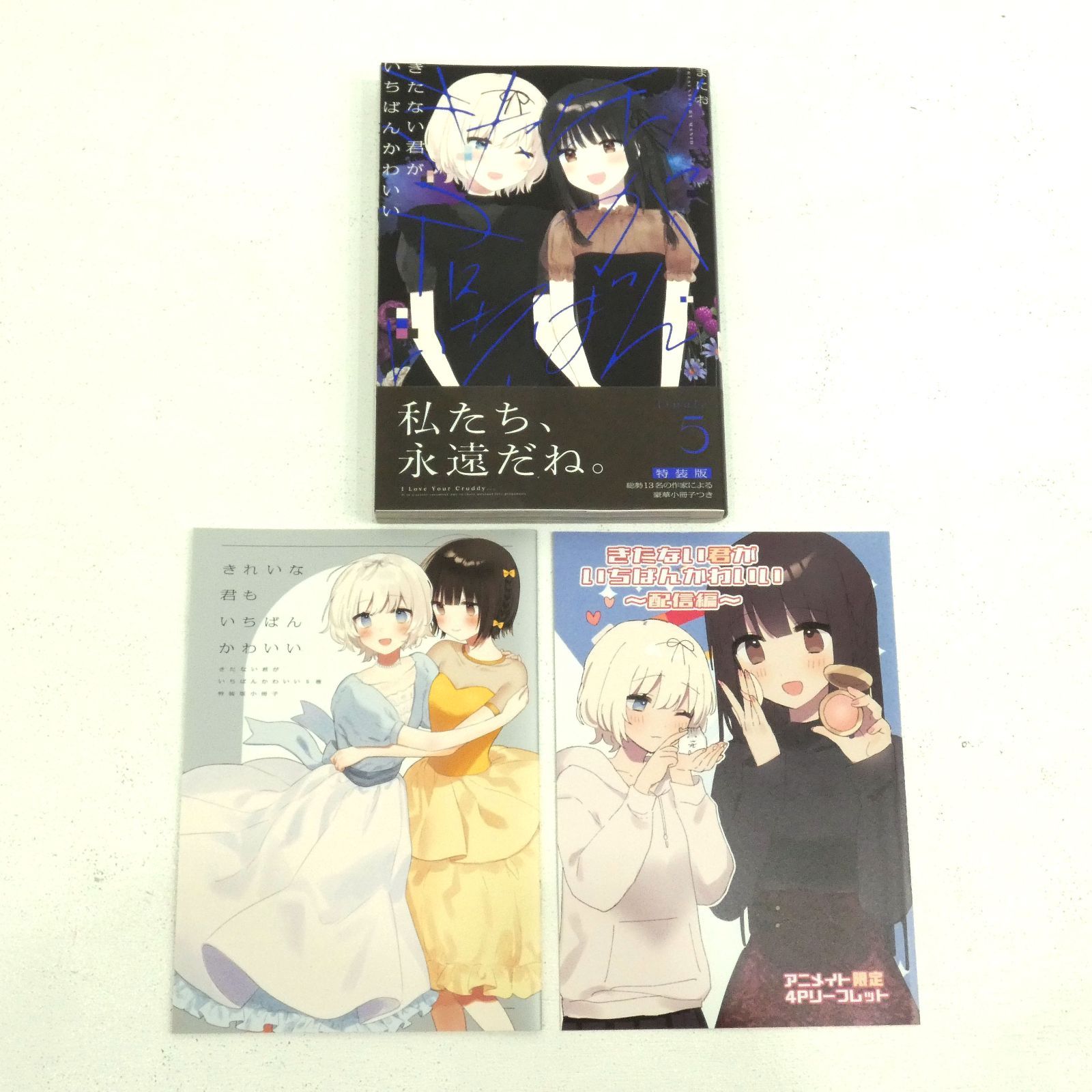 メロブ特典・帯・初版・特装版カバー】きたない君がいちばんかわいい5 特