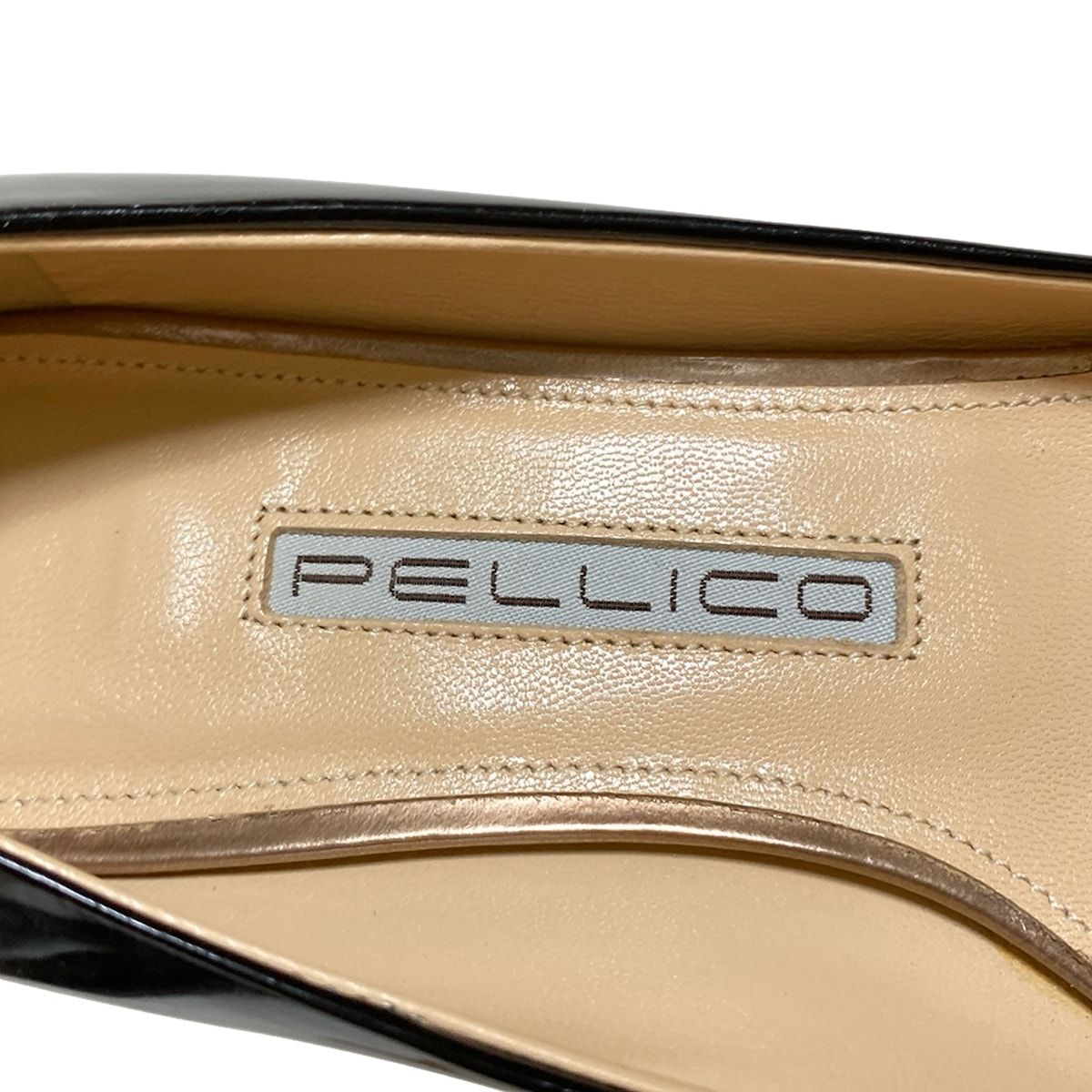 PELLICO(ペリーコ) フラットシューズ 36 レディース - 黒 アウト