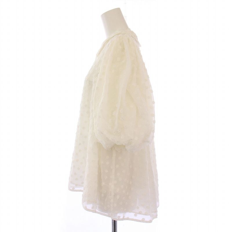 shirocon フローラドットブラウス 36 shirocon】フローラドットブラウス | all item| yori