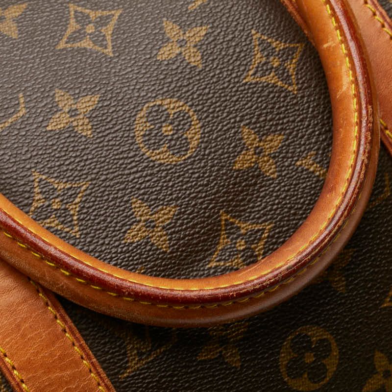 ルイ ヴィトン モノグラム キーポル50 M41426 ブラウン PVC レザー  