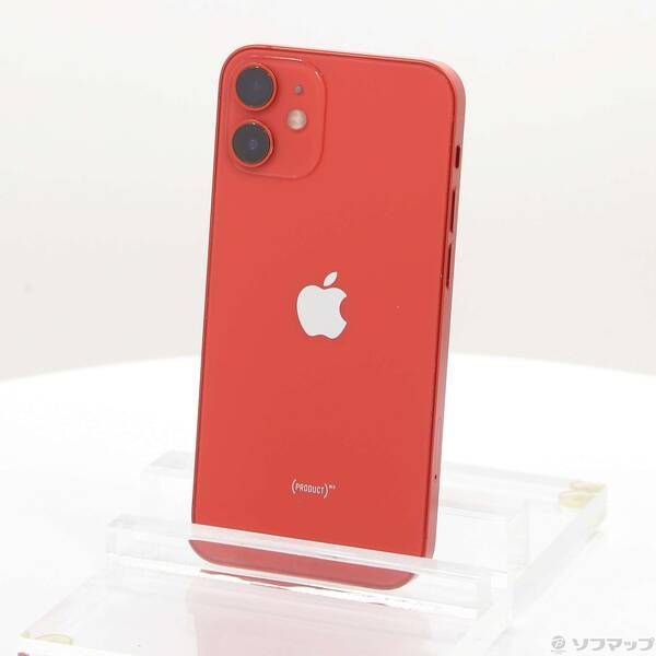 品〕 iPhone12 mini 64GB 配送 プロダクトレッド MGAE3J／A SIMフリー