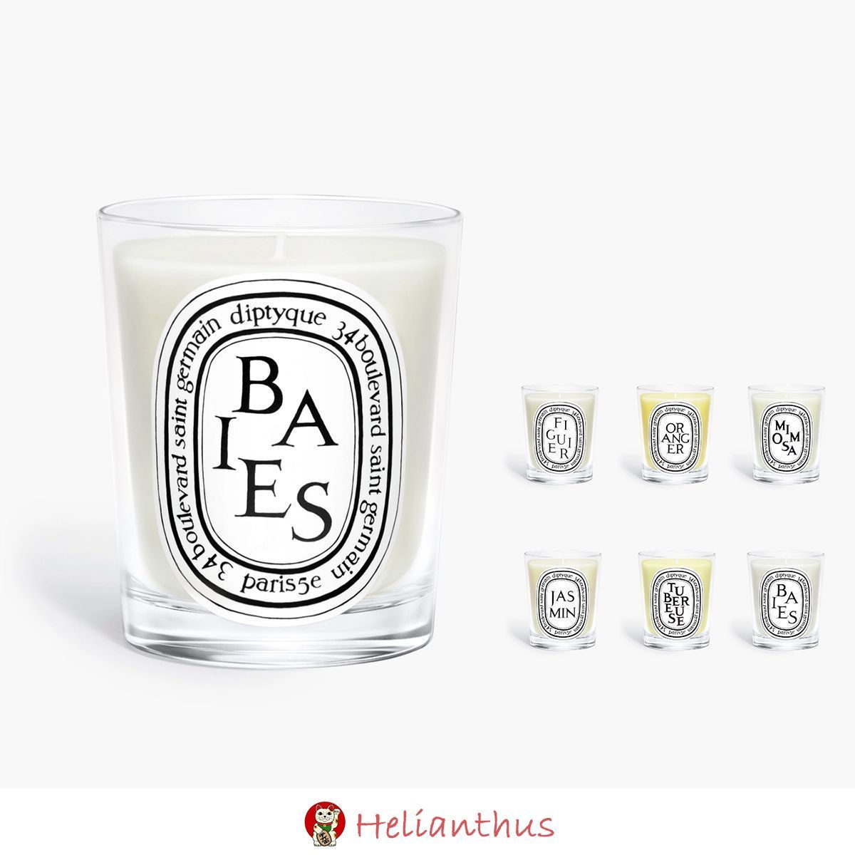 diptyque クラシックキャンドル190g ジャスミン 【公式通販】