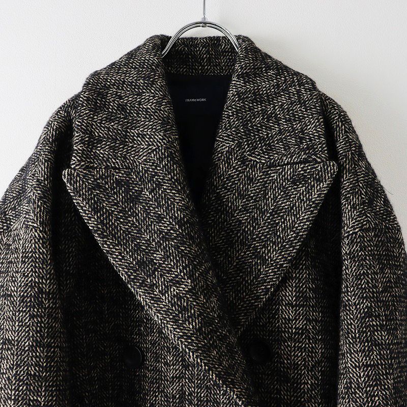 【美品】FRAMeWORK 2023AW TWEEDショートコート 美品】FRAMeWORK 2023AW TWEEDショートコート - メルカリ
