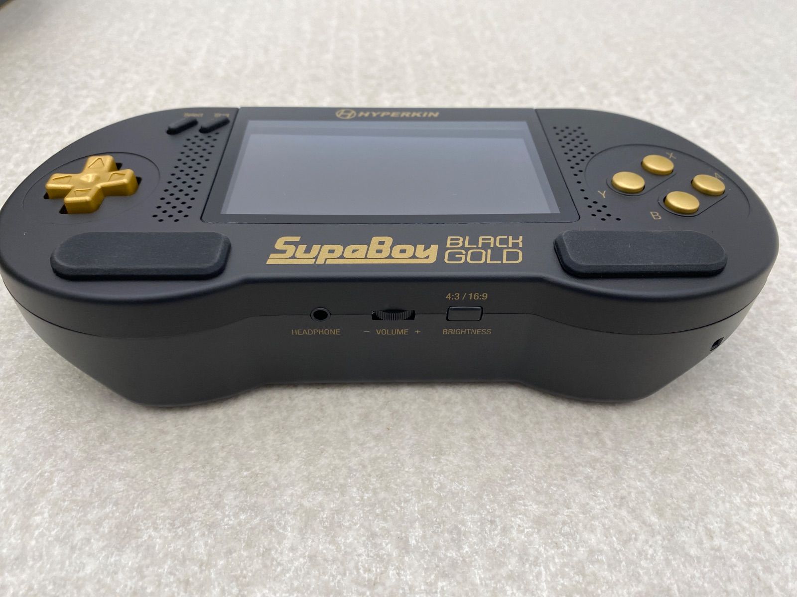 動作OK スパボーイ ブラックゴールド SFC互換機 supaboy 本体一式