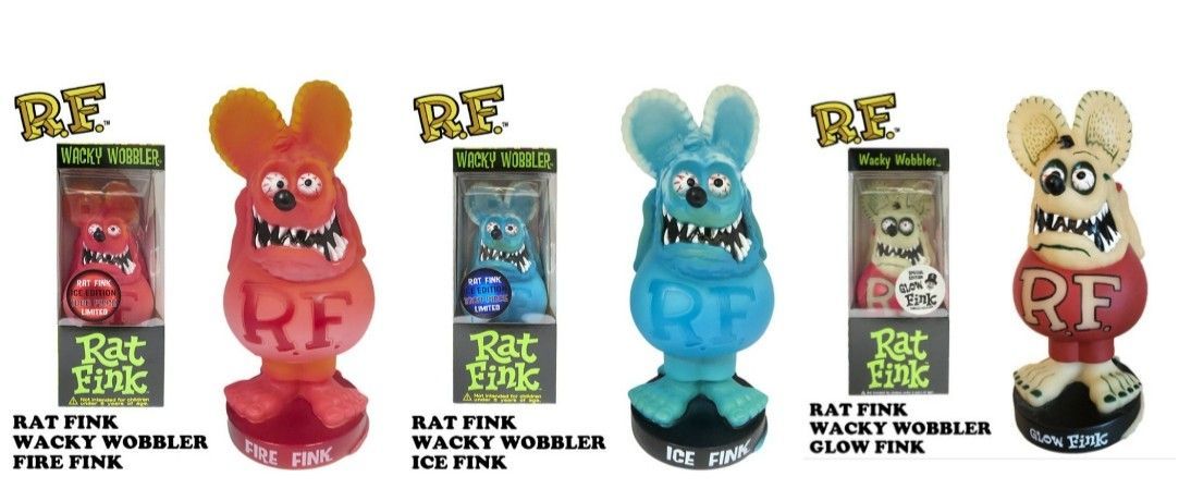 11個セット】Funko ファンコ Rat Fink ラットフィンク フィギュア ボビングヘッド WACKY WOBBLE - メルカリ