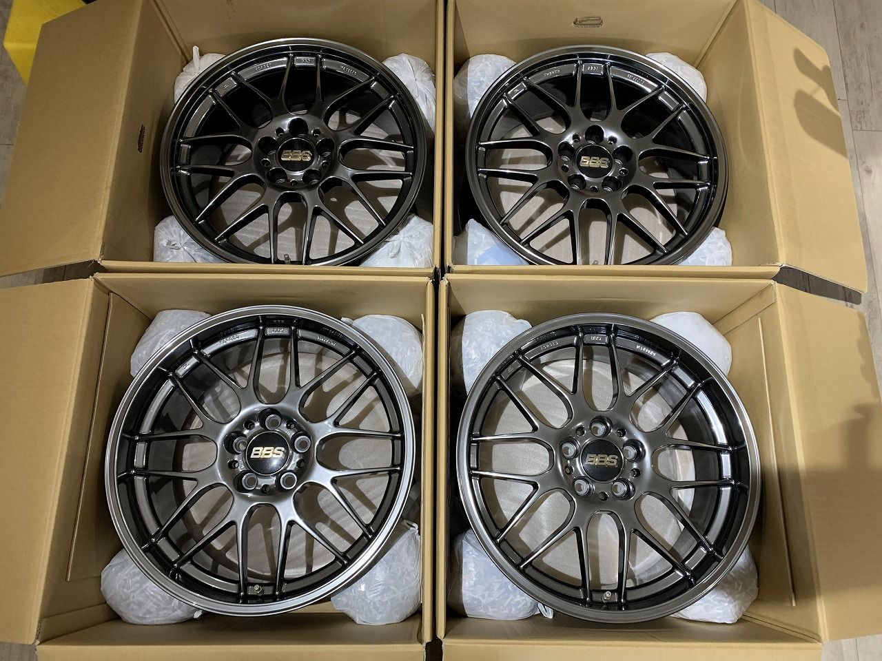 日本最大の ＢＢＳ RG-R rg727 19インチ 1本 スペア タイヤ・ホイール 