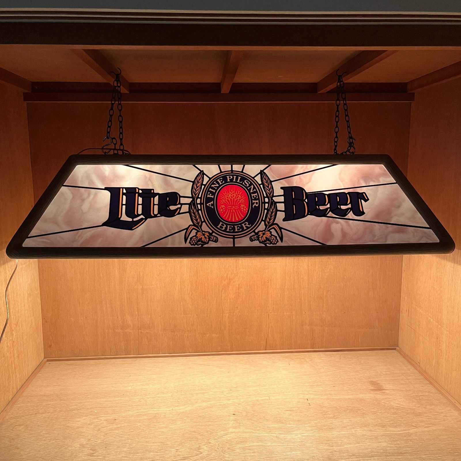 プールバーライト】新品未使用品 希少 1984年製 Miller Lite (ミラー