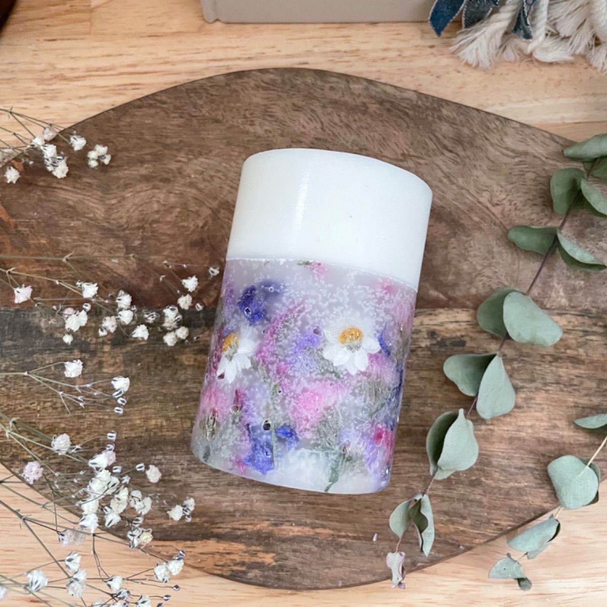 メルカリshops ボタニカルキャンドル