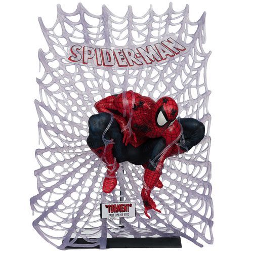 マーベル コミック 1|6スケール シーン フィギュア スパイダーマン トッド マクファーレン|Spider-Man Vol.1 1 スタチュー MARVEL