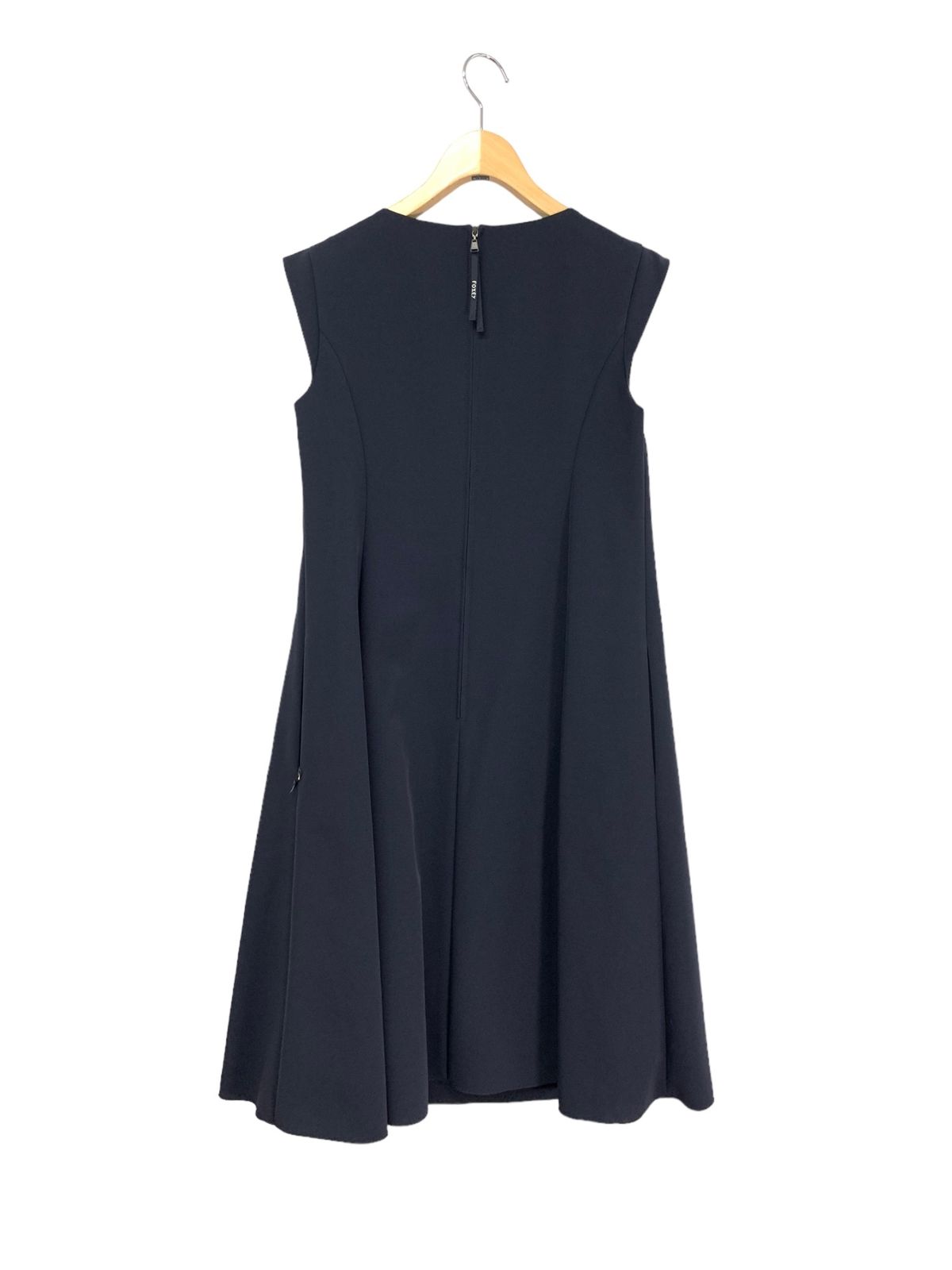フォクシーニューヨーク DRESS MOLINA 43089 38 ネイビー ドレス 