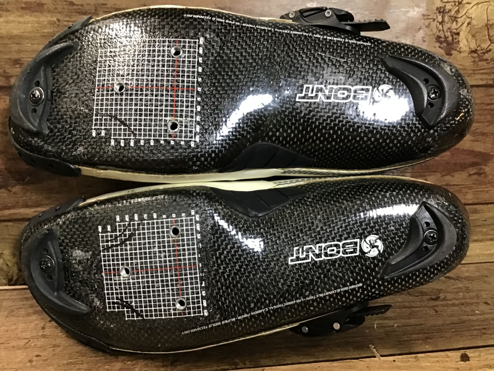 HJ615 ボント BONT VAYPOR ビンディングシューズ 白黒 6 1/2 - メルカリ