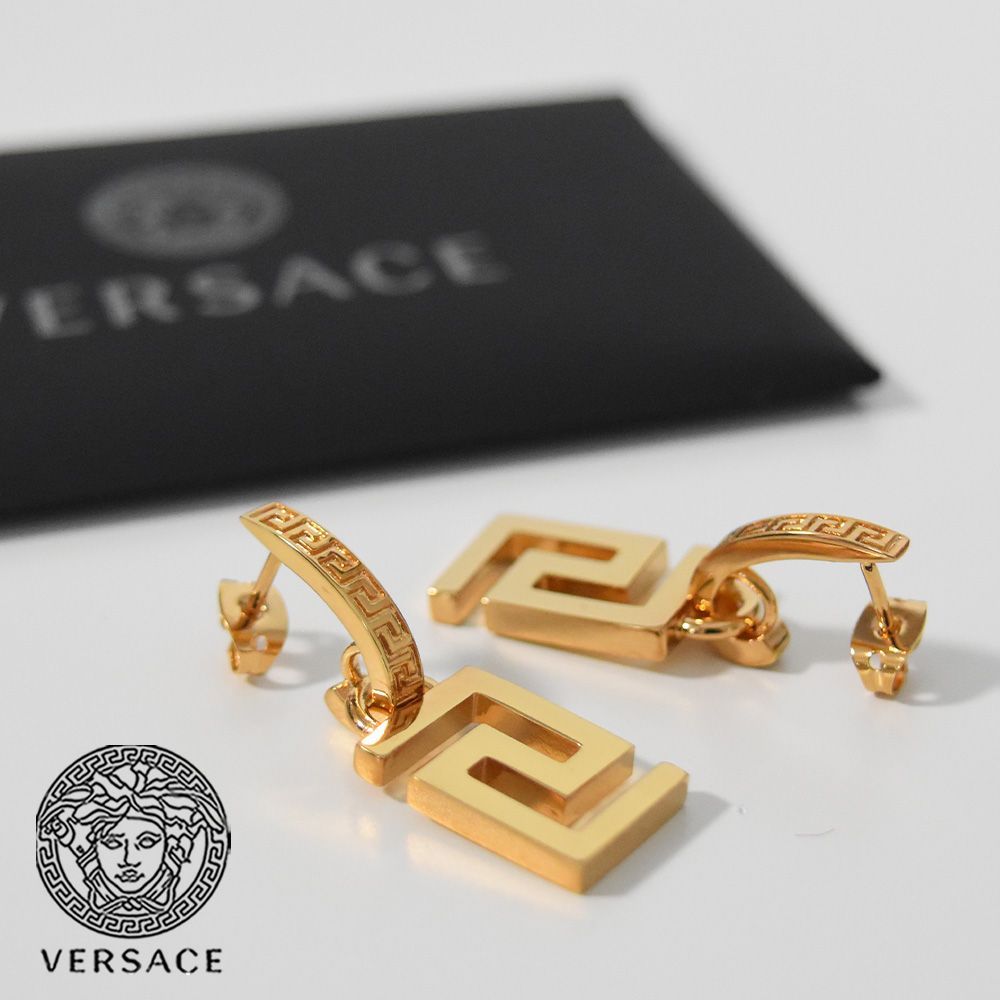 VERSACE グレカピアス(片耳) - ピアス(片耳用)