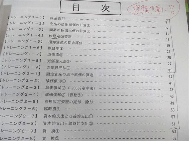 TAC 公認会計士 会計学 財務会計論【計算】 トレーニング/追加論点講義