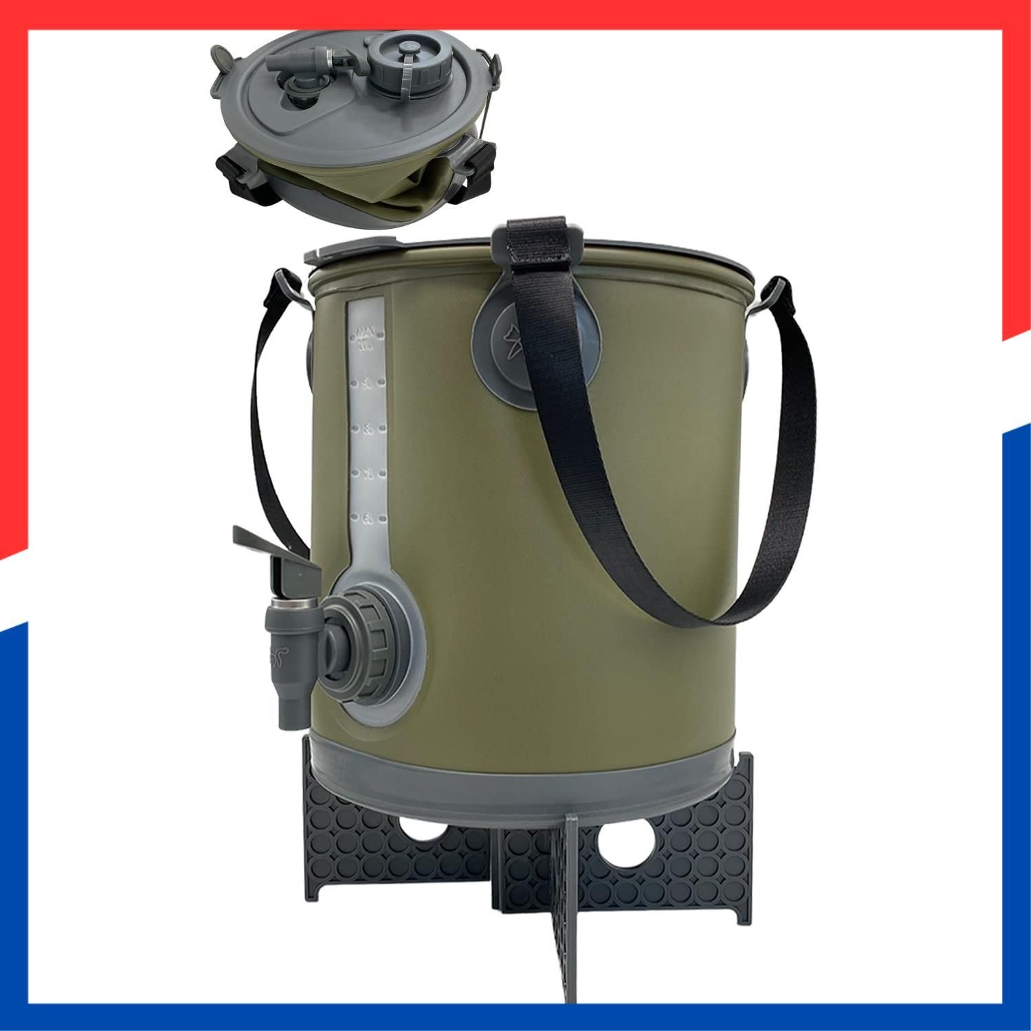 数量 10L 折りたたみ ジャグ ウォータージャグ キャンプ FUTUREFOX アウトドア