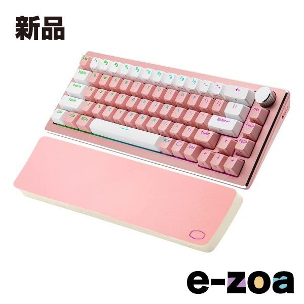 Cooler Master  クーラーマスター メカニカルキーボード 赤軸 英語配列 有線/無線 CK721 Sakura Limited Edition CK-721-SKTR2-US (2565627)