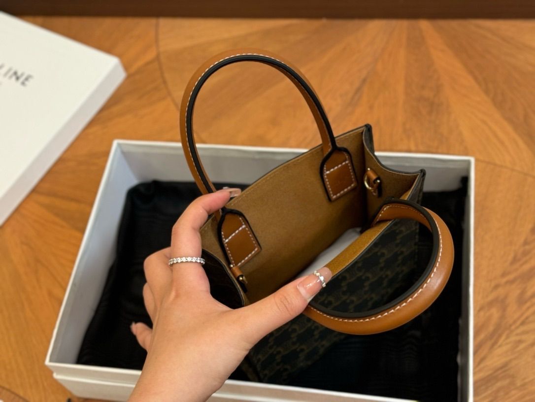 CELINE セリーヌ ミニバーティカルカバ ショルダーバッグ