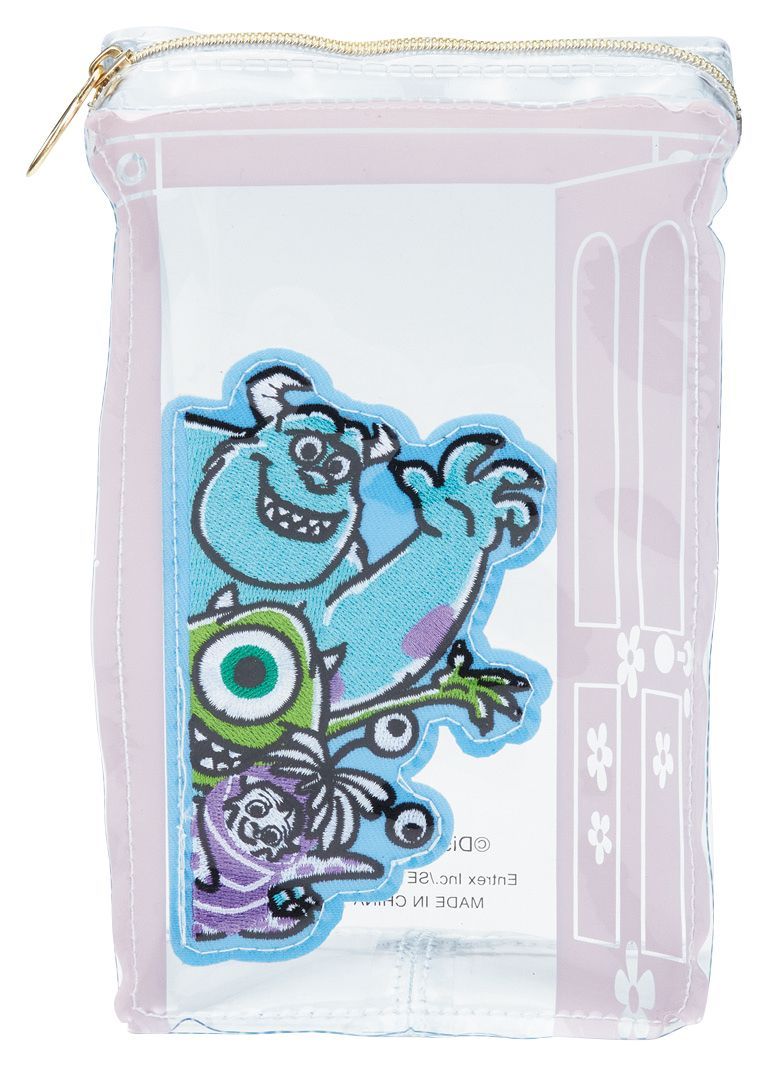 ディズニー 小物入れ ポーチ 新商品 刺繍 クリアポーチ サリー&マイク ディズニー 小物入れ ポーチ 新商品 刺繍 クリアポーチ サリー&マイク