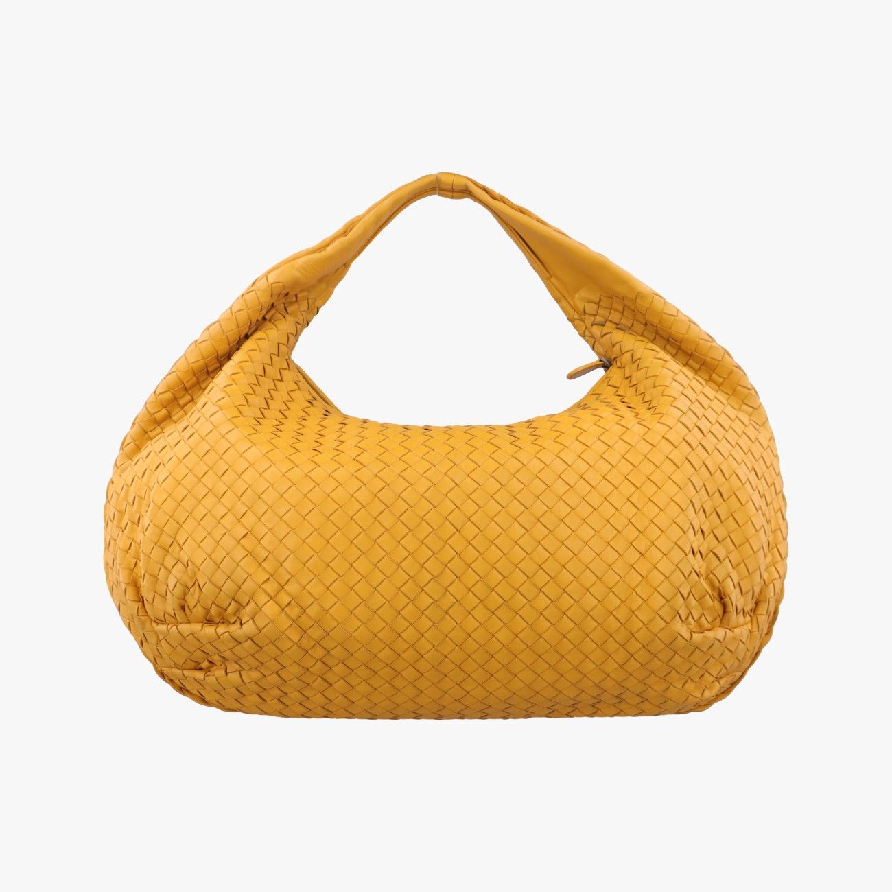 ボッテガヴェネタBottega Venetaイントレチャート イエロー ラムスキン B01931937G