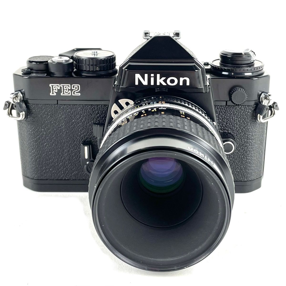 ニコン Nikon FE2 ブラック + Ai-S Micro NIKKOR 55mm F2.8 マクロ