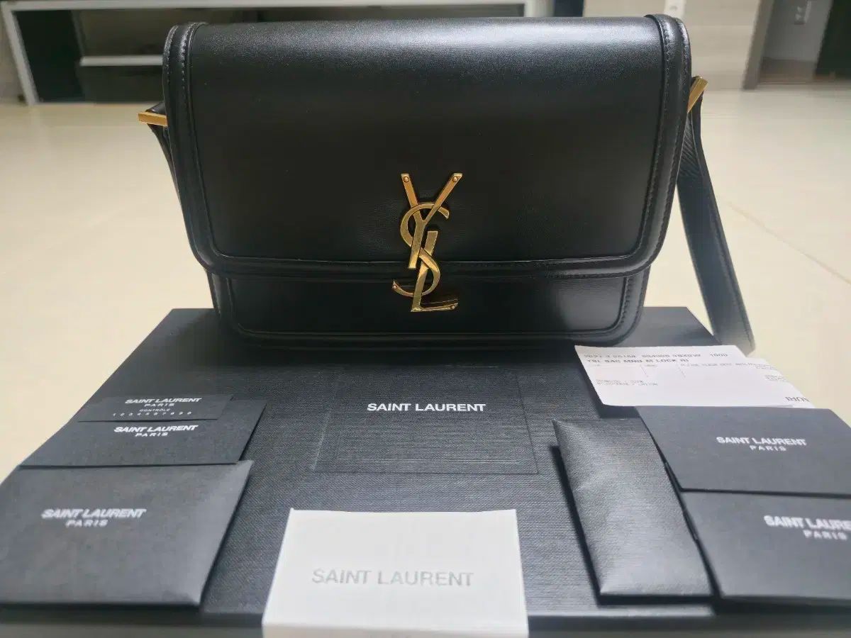 Saint Laurent サンローラン ソルフェリーノ ミディアム サッチェルバッグ