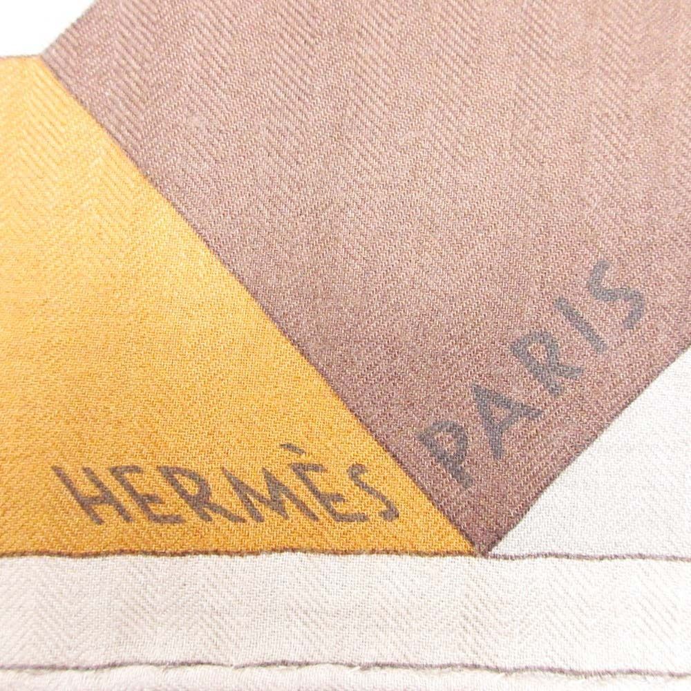 新品同様 HERMES エルメス カレ140 カシシル PERSPECTIVE