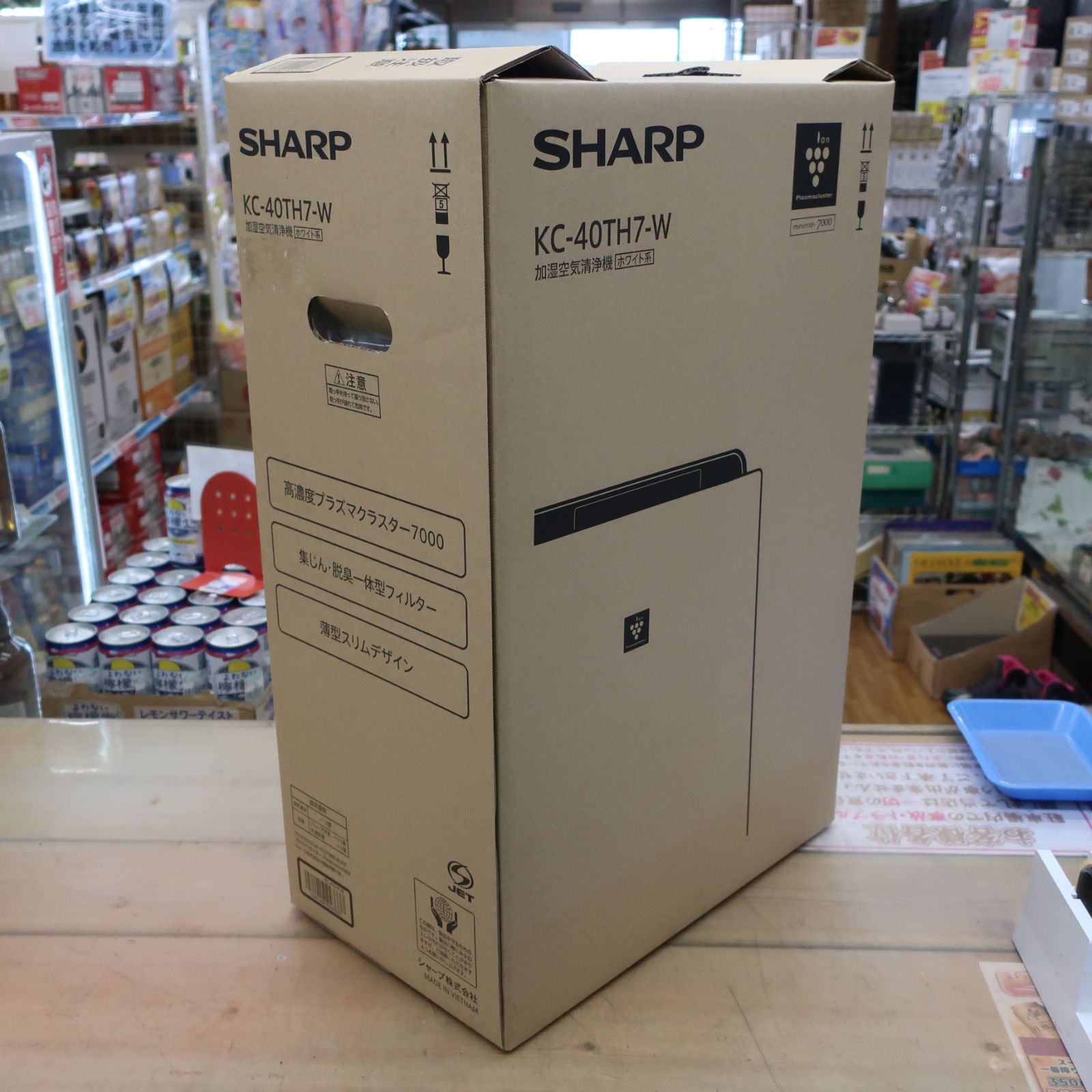 SHARP 加湿空気清浄機 KC-40TH7-W プラズマクラスター WWW_KANDAIZUMI_COM