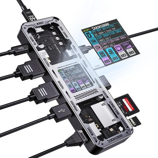 USBCハブhdmi2つDualDisplayドッキングステーション10in1デュアル4KHDMI拡張2画面HDMI*2 高速USB3.2 100W充電 Gigabit