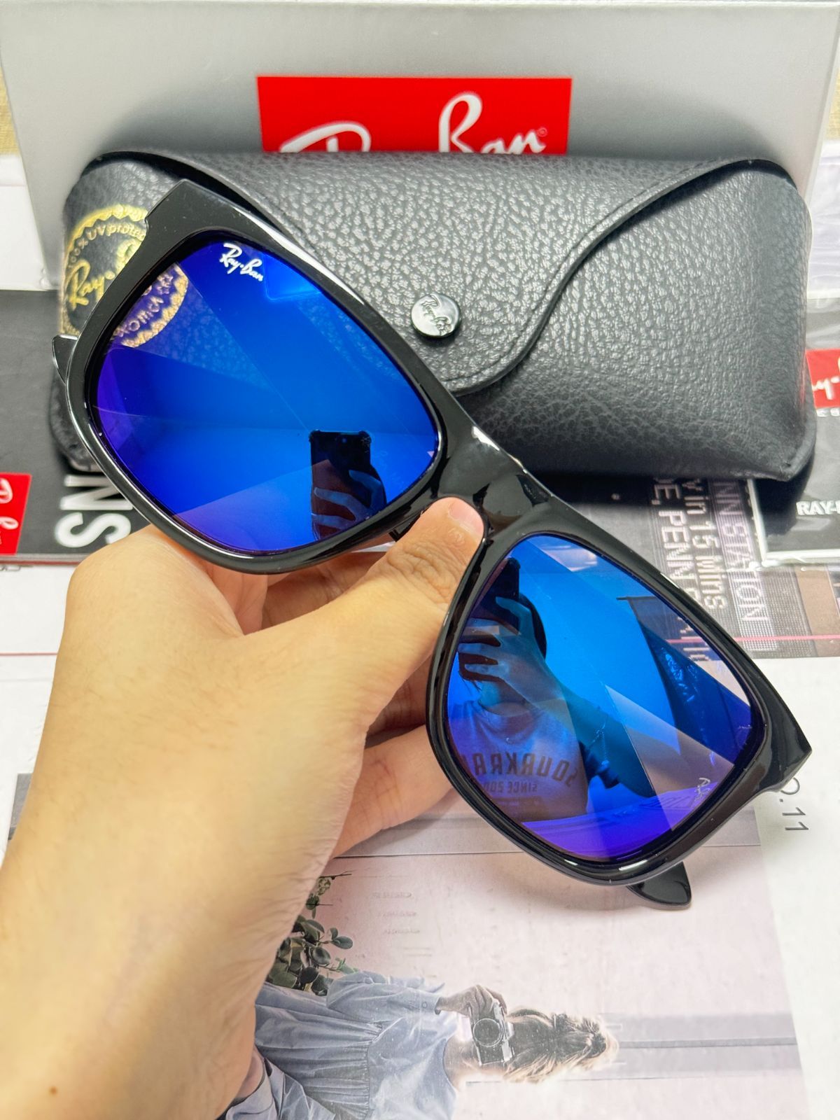 新品】Ray-Ban RB2140 調光レンズ サングラス 木村拓哉さん着用