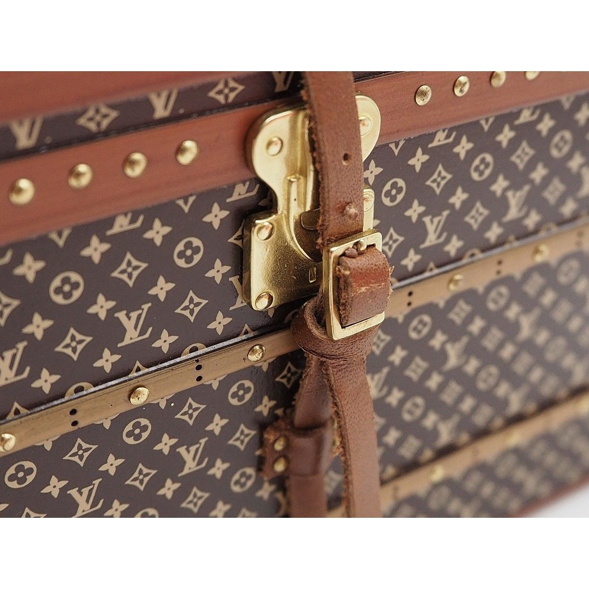 □極美品□ LOUIS VUITTON ルイヴィトン M99408 モノグラム ミスフランス ペーパーウェイト 文鎮 オブジェ インテリア ブラウン系  AR8658状態 - lamavr.com