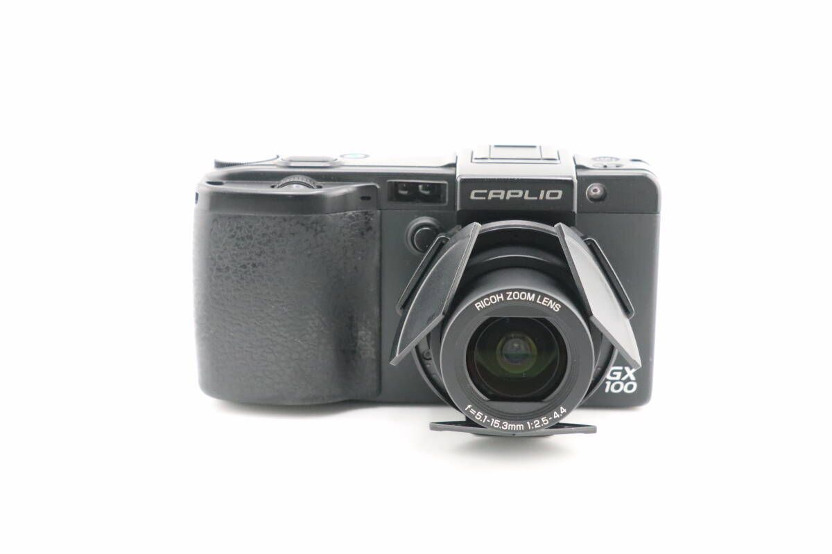 リコー RICOH CAPLIO GX100 VF-1 DW-6 元箱 説明書 充電器付 W0911＃3386