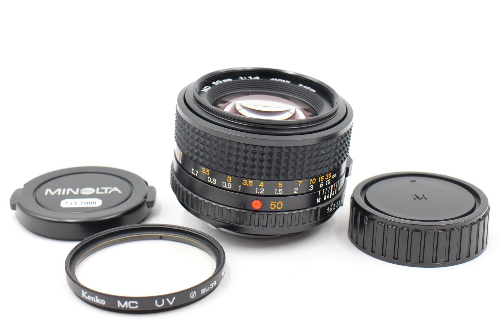 極上品☆ミノルタ MINOLTA MD ROKKOR 50mm F1.4 ###14221 【公式通販】