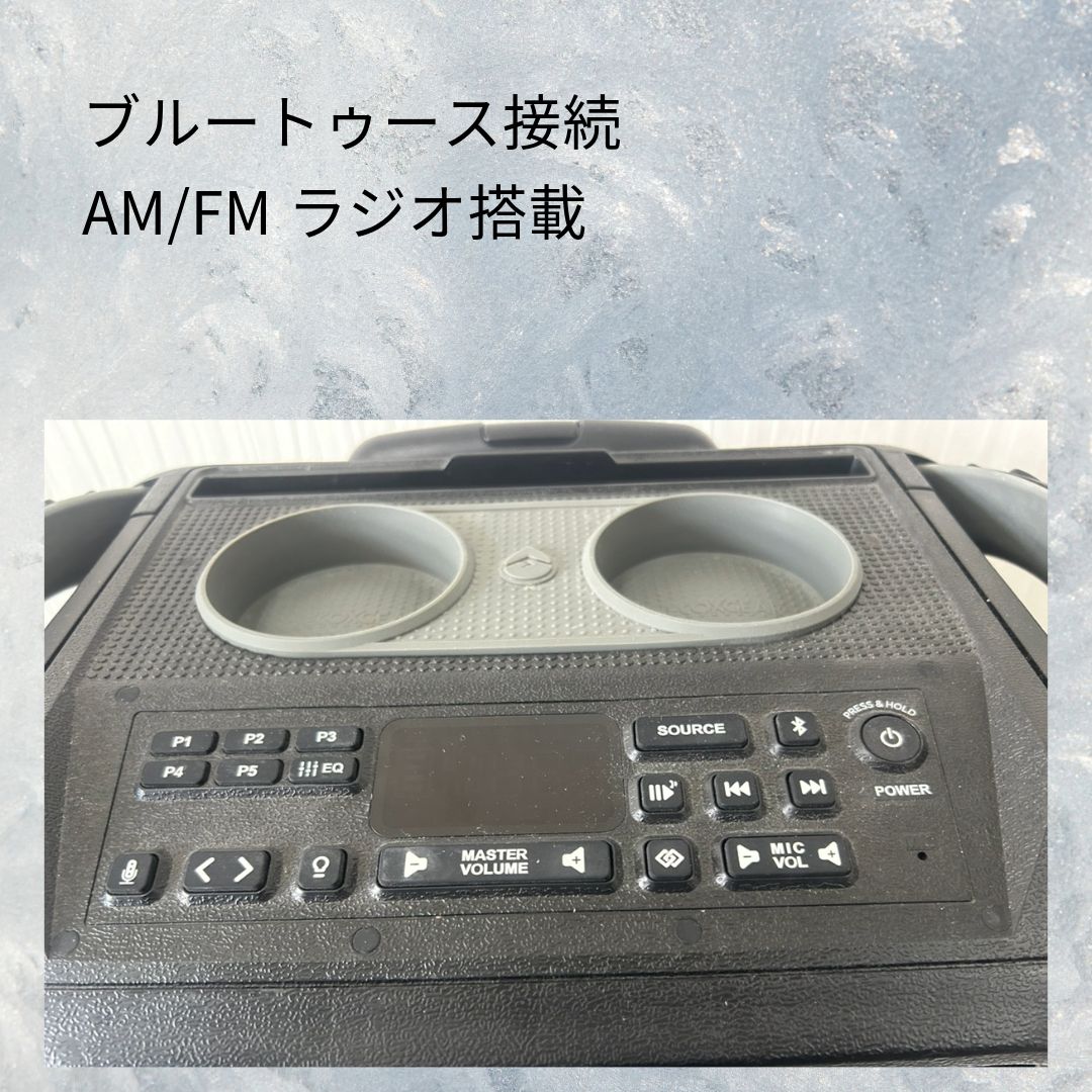 ECOXGEAR 屋外 100W ポータブル スピーカー 本体のみ 充電不可 - メルカリ