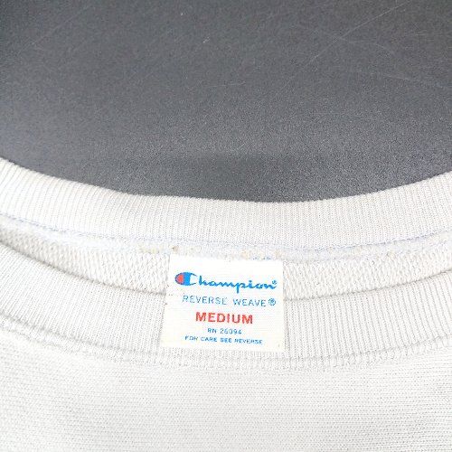 ◇ Champion チャンピオン リバースウェーブ トリコタグ 復刻 半袖 スウェット サイズM グレー メンズ E 