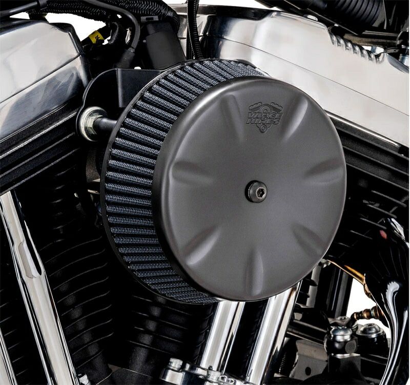 VO2 ELIMINATOR エアクリーナー ブラック 1999〜17年ダイナ 2000〜15年ソフテイル 1999〜07年ツーリング